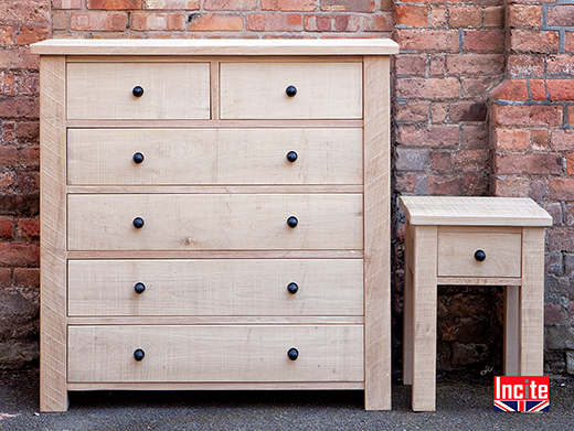 Chunky Oak Chest of Drawers