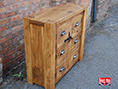 Bespoke Pine Mock Drawer Front Cabinet