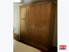 Handmade Bespoke Oak Triple Wardrobe By Derbyshire Based Incite Interiors