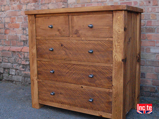 Plank Pine Chest of Drawers