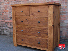 Plank Pine Chest of Drawers