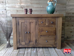 Plank Pine Combination Chest