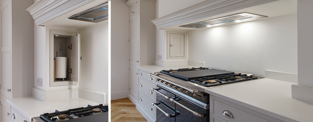 Lamp Room Gray and Ammonite Custom Kitchen Derbyshire