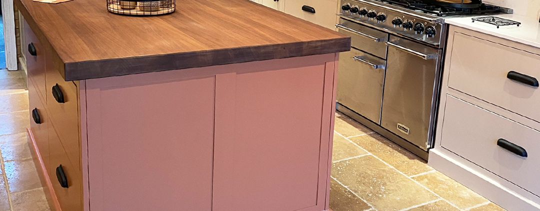 Custom made oak painted furniture derbyshire