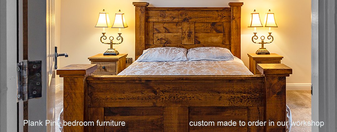 plank pine bedroom furniture made to order derbyshire