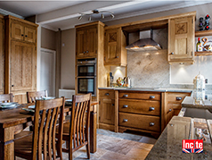 Bespoke Oak Kitchens handmade at our Derbyshire workshop to order to your requirements