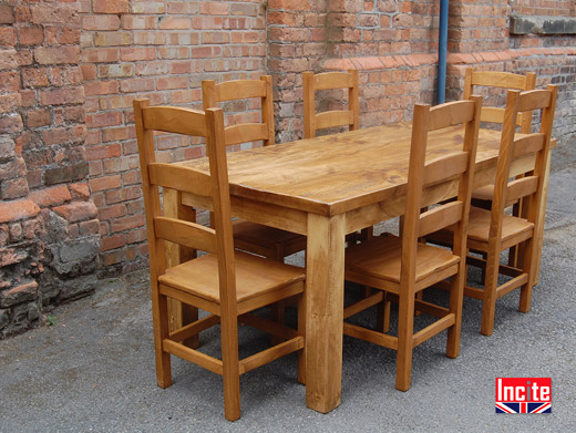 Handmade Rustic Farmhouse Table