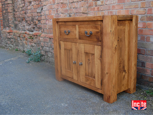 Chunky Plank Pine Sideboard Cabinet