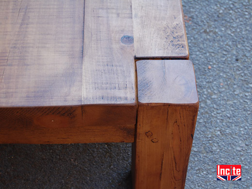 Plank Pine Beam Coffee Table