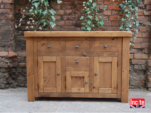 Plank Pine Bespoke Sideboard