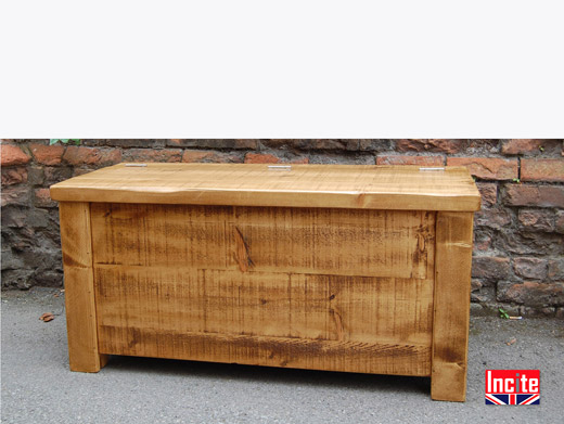 Plank Blanket Boxes and Ottomans handcrafted by Incite