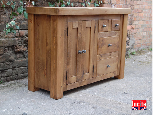 Plank Pine Combination Chest